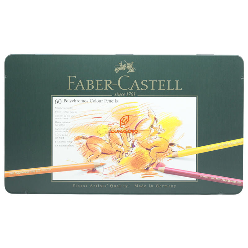 مداد رنگی 60 رنگ پلی کروموس فابر کاستل FABERCASTELL