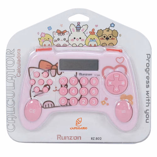 ماشین حساب فانتزی طرح دسته گیم RZ-802 رانزون RUNZON (8).JPG