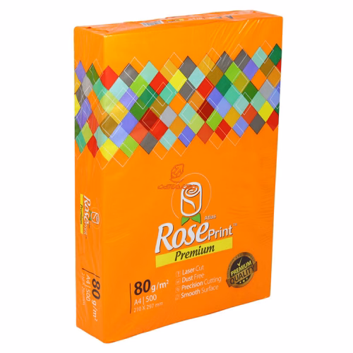 کاغذ 80 گرم A4 ( 2500 عددی ) رز پرینت ROSE PRINt (4).JPG