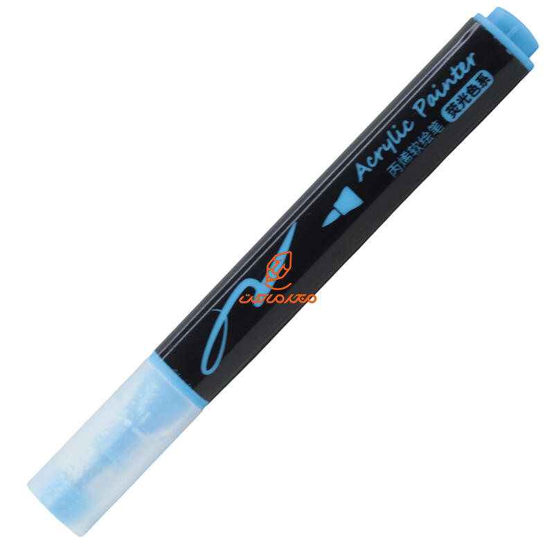 ماژیک اکریلیک فلورسنت تک رنگ براش 6 عددی CS-H928 (4).JPG