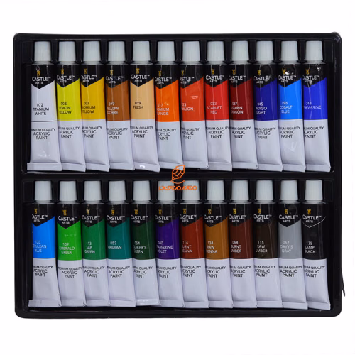  اکریلیک 12 میل 24 رنگ کستل آرت CASTEL ART (3).JPG