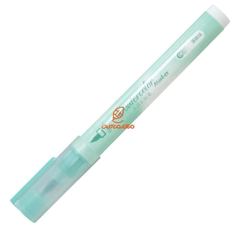 ماژیک آبرنگی تک سر براش تک رنگ ( طیف سبز ) CS-H906 (6).JPG