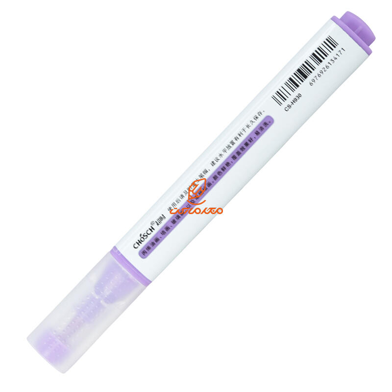 ماژیک اکریلیک ساده تک رنگ براش 6 عددی CS-H930 (2).JPG