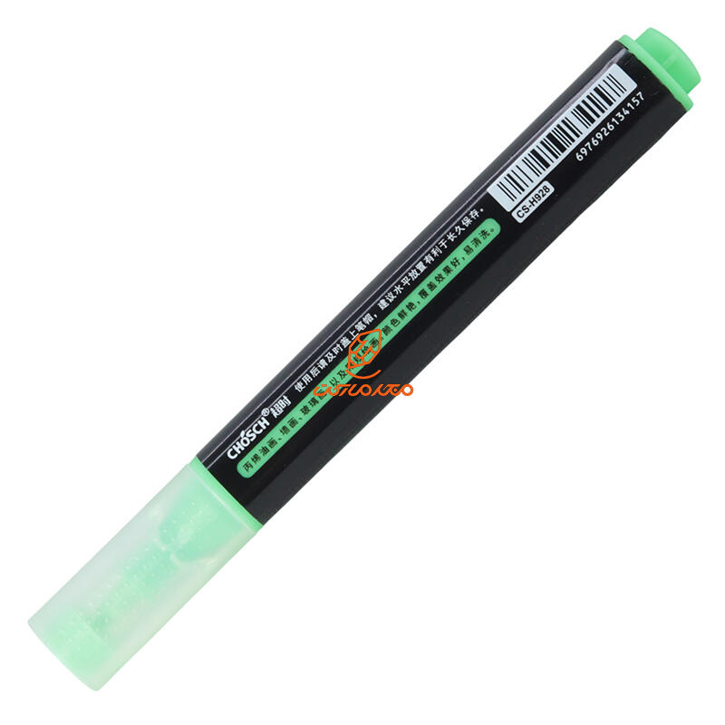 ماژیک اکریلیک فلورسنت تک رنگ براش 6 عددی CS-H928 (2).JPG