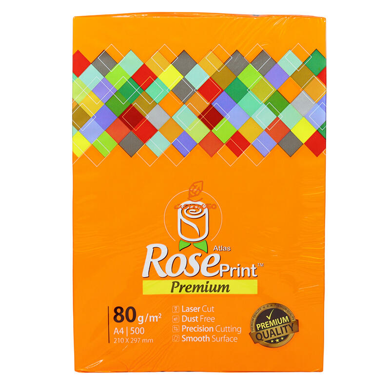 کاغذ 80 گرم A4 ( 500 عددی ) رز پرینت ROSE PRINT