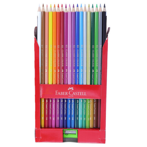 مداد رنگی 36 رنگ كلاسيک جعبه مقوایی فابر کاستل Fabercastell