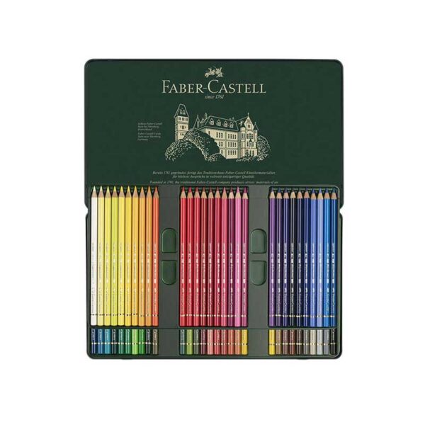 مداد رنگی 60 رنگ پلی کروموس فابرکاستل FABERCASTELL