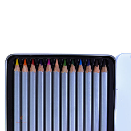 مداد رنگی آرتیست 12 رنگ جعبه فلزی پیکاسو