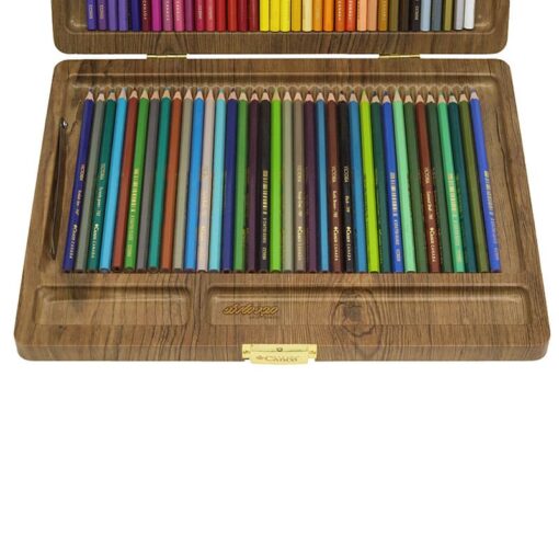 مداد رنگی 72 رنگ جعبه چوبی کنکو مدل ویکتوریا