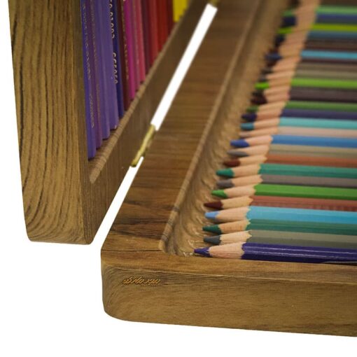 مداد رنگی 72 رنگ جعبه چوبی کنکو مدل ویکتوریا