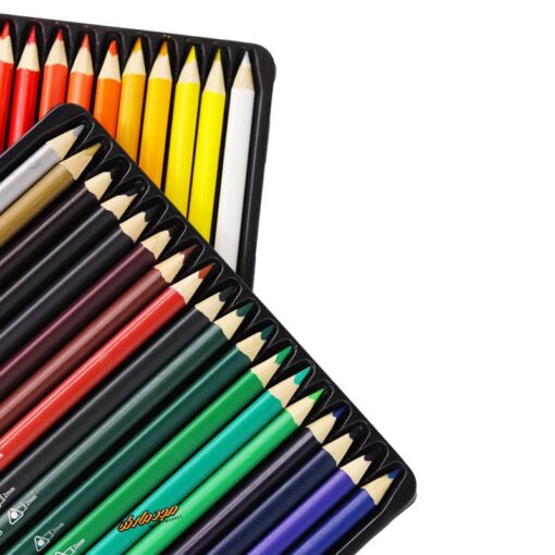 مداد رنگی 36 رنگ جعبه مقوایی طرح خرگوش و آهو پادیلوت Padilot