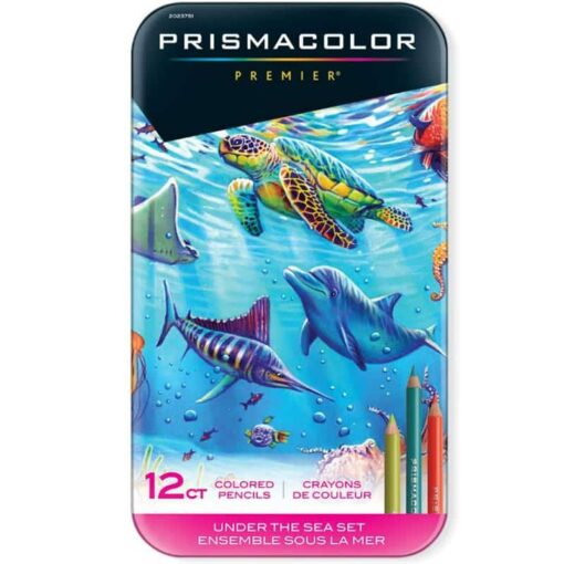 مداد رنگی 12 رنگ مدل دریا پریسما کالر Prismacolor