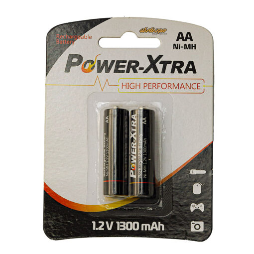 باتری قلمی شارژی 1300Ma پاور اکسترا Power-Xtera