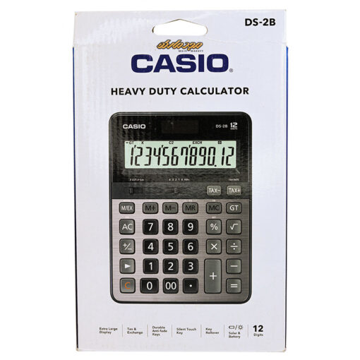 ماشین حساب رومیزی 12 رقم کاسیو مدل Casio Ds-2B