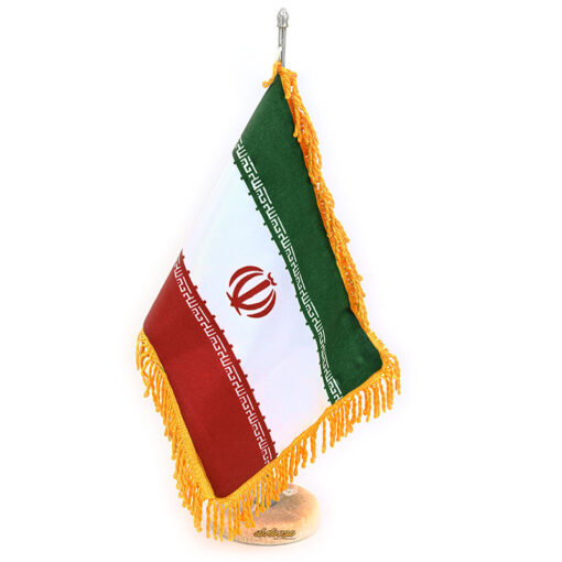 پرچم رومیزی ایران پایه سنگی