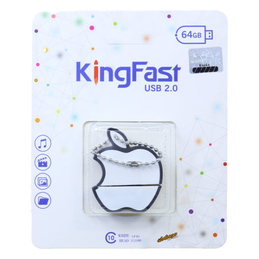 فلش 64 گیگابایت فانتزی طرح اپل کینگ فست King Fast