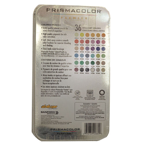مداد رنگی 36 رنگ سری آدم پریسما کالر Prismacolor