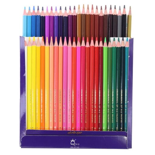 مداد رنگی 48 رنگ جعبه مقوایی ام کیو Mq