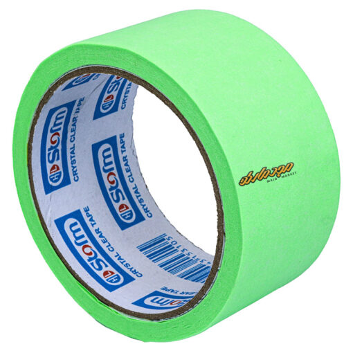 چسب کاغذی پهن سبز روشن Hl-169 استورم