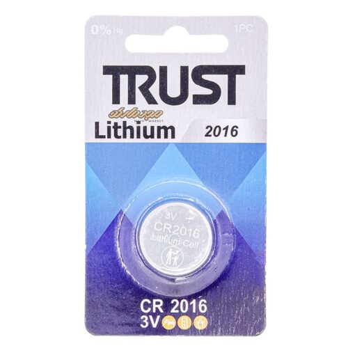 باتری سکه ای تراست Trust Cr2016
