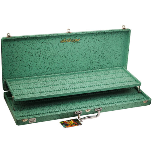 جعبه چوبی مداد رنگی 120 عددی سبز میکلانژ
