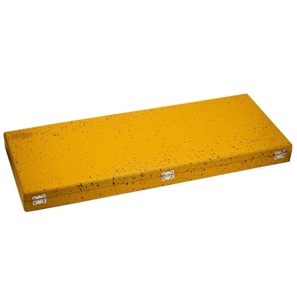 جعبه چوبی مداد رنگی 120 عددی زرد میکلانژ