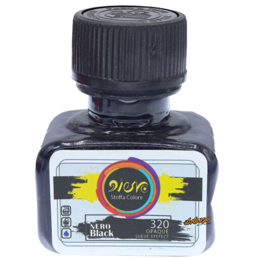 رنگ پارچه اوپک جیر مشکی 320 (Black) پیرو