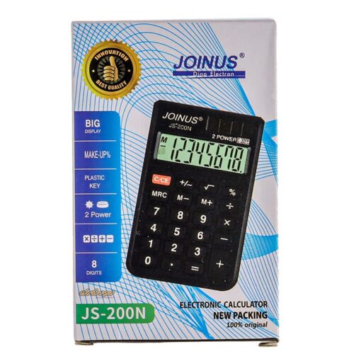 ماشین حساب 8 رقم جیبی جوینوس مدل Js-200N