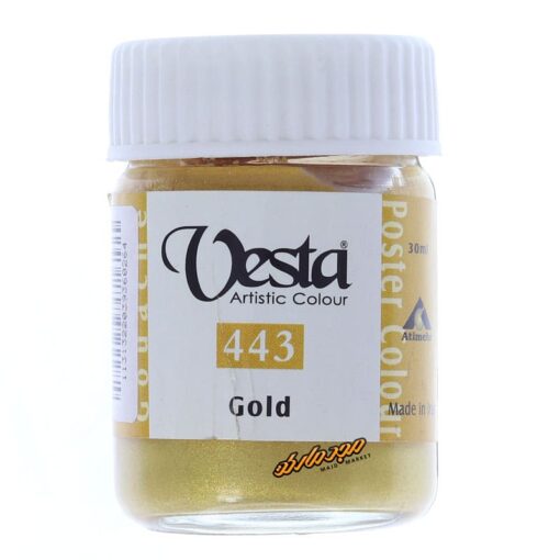 گواش طلایی (Gold) کد 443 وستا Vesta