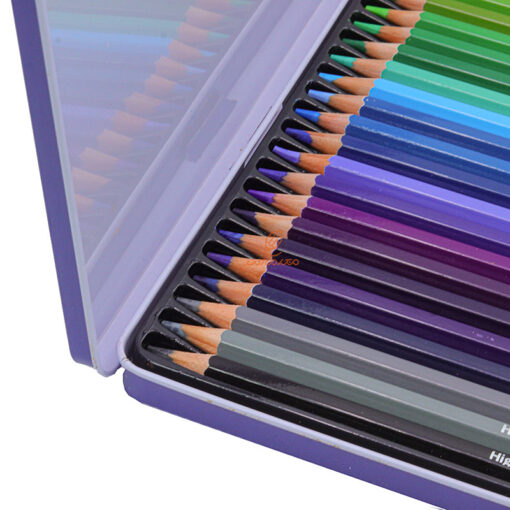 مداد رنگی 48 رنگ جعبه فلزی طرح شهر بندری اسکول مکس School Max