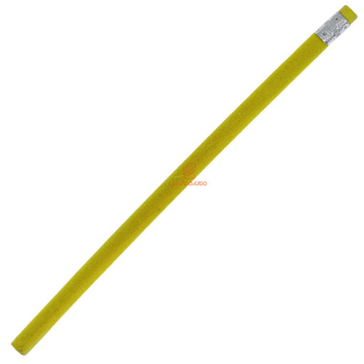 مداد مشکی فانتزی روکش مخملی زرد