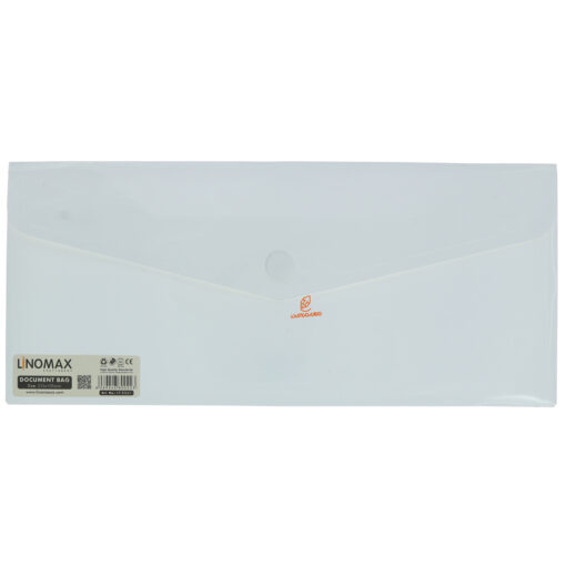 پوشه دکمه دار سفید ملخی (نامه) Eg61 لینومکس Linomax