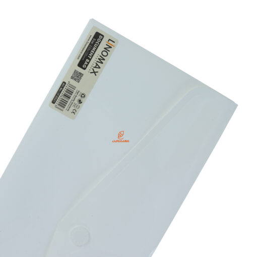 پوشه دکمه دار سفید ملخی (نامه) Eg61 لینومکس Linomax