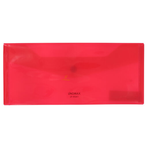 پوشه دکمه دار قرمز ملخی (نامه) Eg61 لینومکس Linomax