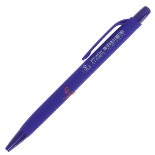 خودکار فشاری 0.7 آبی (رنگ اصلی) مدل Gel Pen کلیک Click