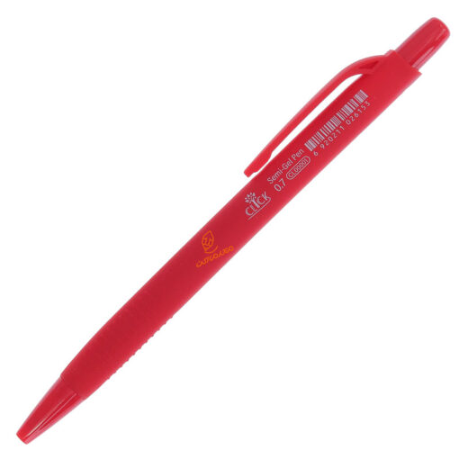 خودکار فشاری 0.7 قرمز (رنگ اصلی) مدل Gel Pen کلیک Click