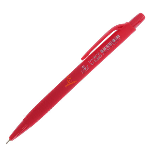 خودکار فشاری 0.7 قرمز (رنگ اصلی) مدل Gel Pen کلیک Click