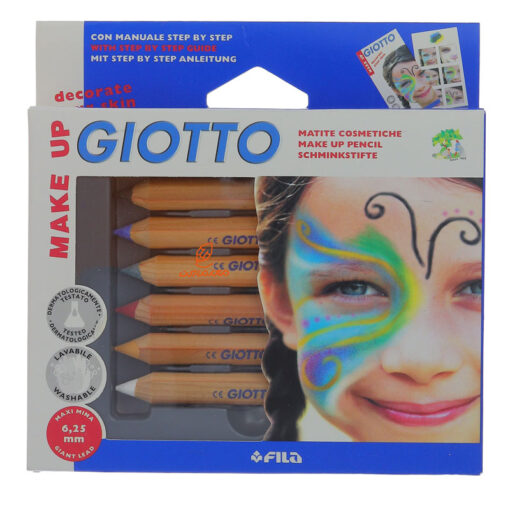 مداد گریم 6 رنگ 470200 جیوتو Giotto