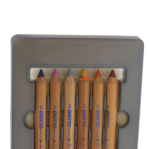مداد گریم 6 رنگ مدل براق 470800 جیوتو Giotto